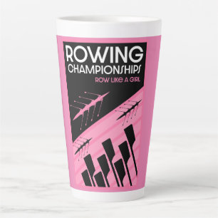 Tasse Latte Aviron international féminin