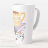 Tasse Latte Avoir Une Coupe De Positivitea Citation (Angle droit)