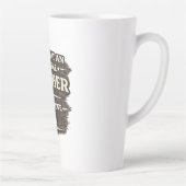 Tasse Latte Awesome Brother Looks Like – Funny Quote Design (Droite)