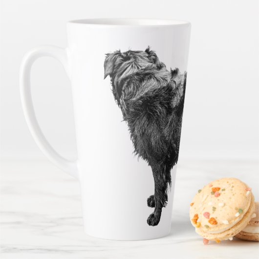 Tasse Latte Bague de récolte calme (En situation)