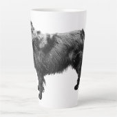 Tasse Latte Bague de récolte calme (Devant)