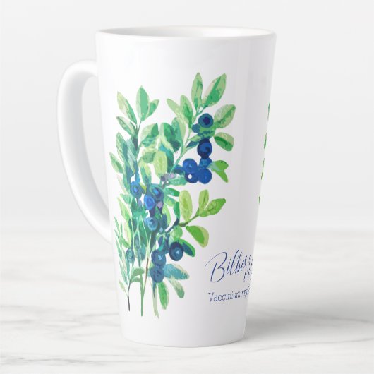 Tasse Latte Baies (Angle gauche)