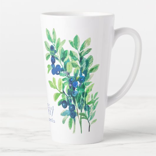 Tasse Latte Baies (Droite)