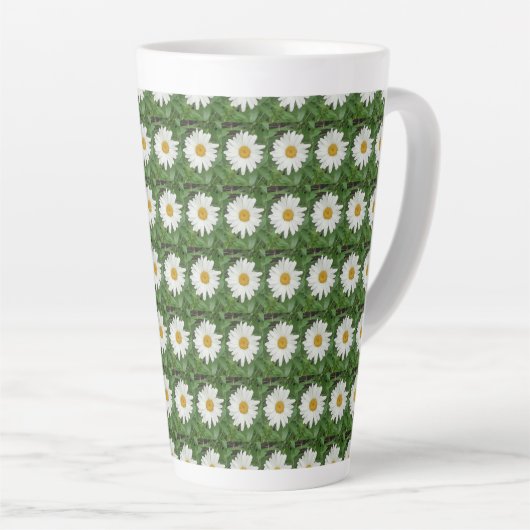 Tasse Latte Baise blanche (Angle droit)