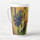 Tasse Latte Balcon du Canal de Venise (Angle gauche)