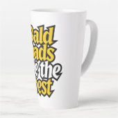 Tasse Latte bald dads are the best (Angle droit)