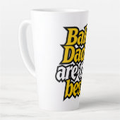 Tasse Latte bald dads are the best (Angle gauche)