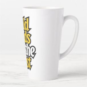 Tasse Latte bald dads are the best