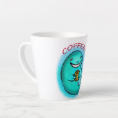 Tasse Latte baleine à café (Angle gauche)