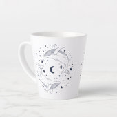 Tasse Latte Baleines dansantes (Angle gauche)