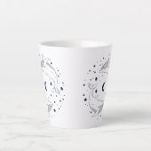 Tasse Latte Baleines dansantes (Devant)