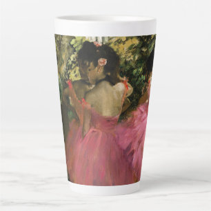Tasse Latte Ballerinas en rose par Edgar Degas  