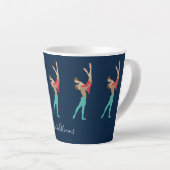 Tasse Latte Ballet (Angle droit)