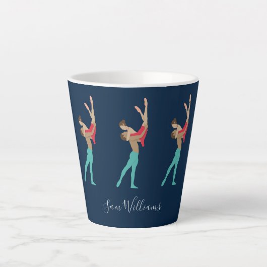 Tasse Latte Ballet (Devant)