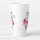 Tasse Latte "Ballet hippo" (Devant)