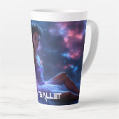 TASSE LATTE BALLET - J'AIME LE BALLET (Angle droit)