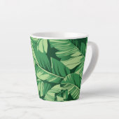 Tasse Latte Banane Feuille 2 (Angle droit)