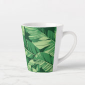 Tasse Latte Banane Feuille 2 (Droite)