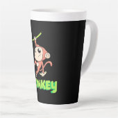 Tasse Latte Banane singe (Angle droit)