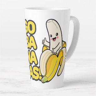 Tasse Latte Bananes mignons