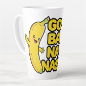 Tasse Latte Bananes mignons (Angle gauche)