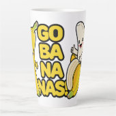 Tasse Latte Bananes mignons (Devant)