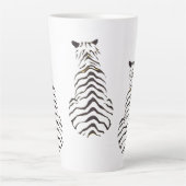Tasse Latte bandes de tigre (Devant)