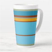 Tasse Latte Bandes sud-ouest 15 (Angle droit)