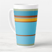 Tasse Latte Bandes sud-ouest 15 (Angle gauche)