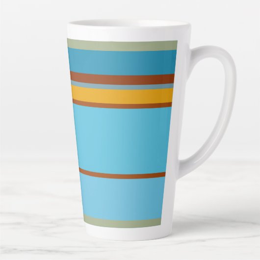 Tasse Latte Bandes sud-ouest 15 (Droite)