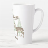 Tasse Latte Bang ! C'Est De L'Envie ! Humour de chasse (Droite)