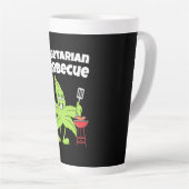 Tasse Latte Barbecue végétarien (Angle droit)