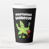 Tasse Latte Barbecue végétarien (Devant)
