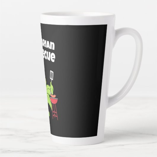 Tasse Latte Barbecue végétarien (Droite)
