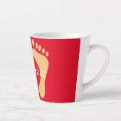Tasse Latte Barefoot Beach Bum Thunder_Cove (Droite)