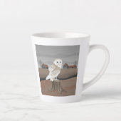 Tasse Latte Barn Owl (Droite)