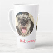 Tasse Latte Barre Parce Que Tu Peux (Angle gauche)