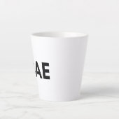 Tasse Latte base (Devant)
