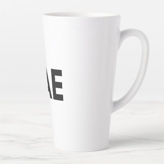 Tasse Latte base (Droite)
