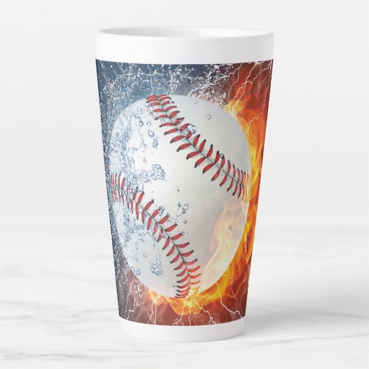 Tasse Latte Baseball (Devant)