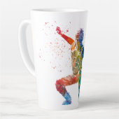Tasse Latte baseball player (Angle gauche)