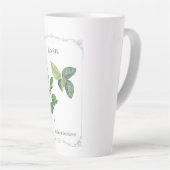 Tasse Latte Basilic - (Angle droit)