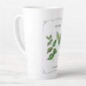 Tasse Latte Basilic - (Angle gauche)