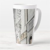 Tasse Latte Basilica of Sainte Anne de Beaupre, Québec, Canada (Angle droit)