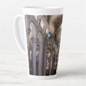 Tasse Latte Basilique Sainte Anne de Beaupre, Québec, Canada (Angle gauche)