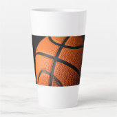 Tasse Latte basket-ball (Devant)
