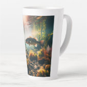 Tasse Latte Basse-bouche sous-marine (Angle droit)