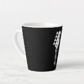 Tasse Latte Basse Guitare Joueur Baider (Angle gauche)