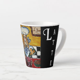 TASSE LATTE BASSET HOUND 