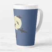 Tasse Latte Bataille volant dans la lune (Angle droit)